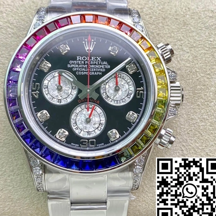 Dial 116599 TW Diamond Daytona Rolex Factory RBOW 0503